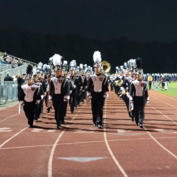 Marching Off For The Last Time As a Senior!!