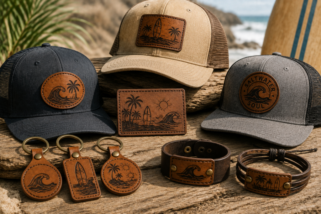 leather and legacy, trucker caps, hats, hat and leather patches
